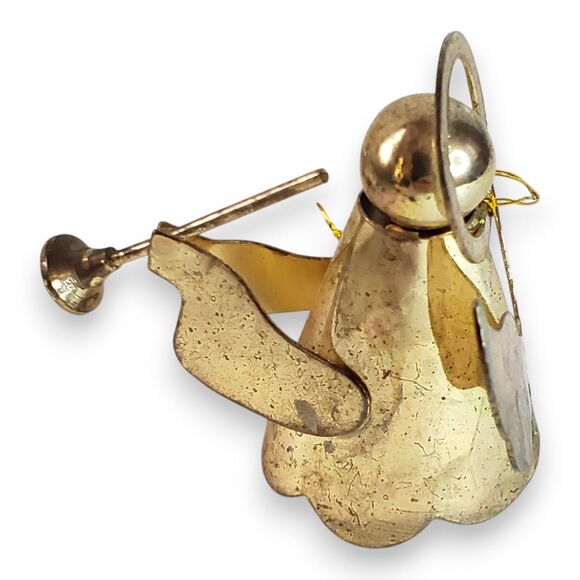 Lot of 3 VTG Angel Ornaments & Figurine Porcelain Tin Christmas Kitsch Decor - Picture 9 of 16